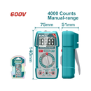 Total Digital Multimeter 600V 4000 Counts Professional TMT536002
