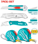Total 7pc Knife Set With Tape Measures Promo Item Price Subject To Change Without Notice Tos23037/23039