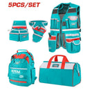 Total 5 Pcs Tool Bag Set Promo Price Subject To Change Without Notice Professional TOS23090