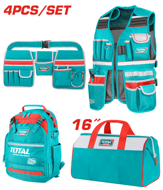 Total 4 Pcs Tool Bag Set Promo Price Subject To Change Without Notice Professional TOS230912