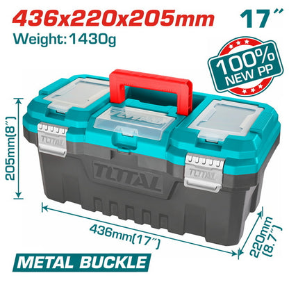 Total Cordless 4V Screwdriver + Tool Box Combo Deal RCP-4VSD+TB