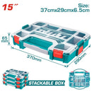 Total Stackable Plastic Organizer Professional TPBX1151