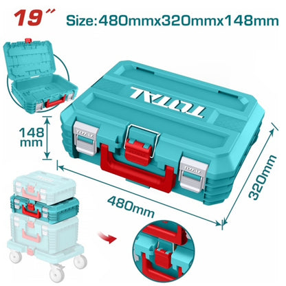 Total 4-Piece Tool Box Combo (Including  Rolling Board)