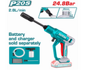 Total 20v P20s Cordless Medium Pressure Washer Solo Tpwli2036