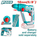 Total 20v P20s Cordless Rotary Hammer Drill Solo 850rpm Trhli20168