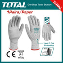 Total Cut-Resistance Gloves  Xl Size Professional TSP1702-XL