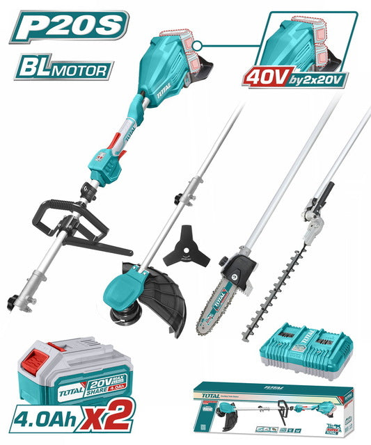Total Cordless Multi Garden Tools Kit Garden Tool Tstli2040386