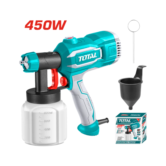 Total 450w Spray Gun 220v 380ml/min Tt3506