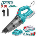 Total 20v P20s Cordless Vacuum Cleaner Kit Tvli20126