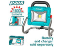 Total Cordless Portable Spot Work Lamp Kit 1800 Lumens Twli20258