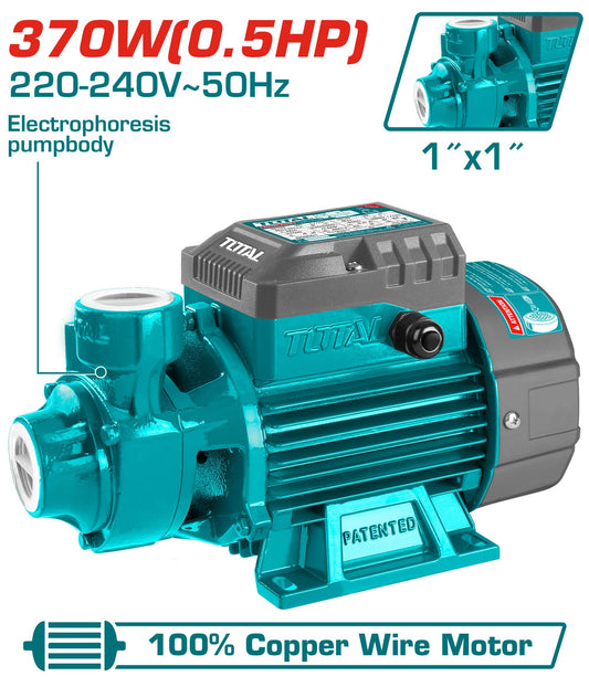 Total Water Pump 370W 0.5Hp Professional TWP113706