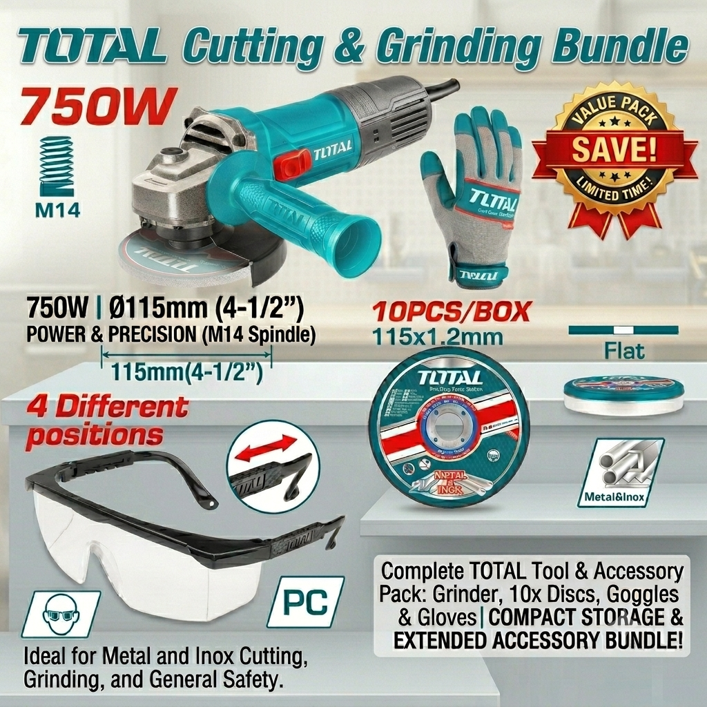 Total Cutting & Grinding Bundle Kit