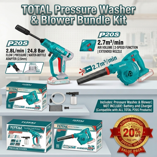 Total Presure Washer & Blower Bundle Kit