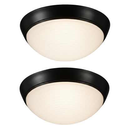 Bright Star Lighting BH068 Black Bulkhead Round Poly Cover IP54 7W Led