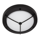 Bright Star 270MM ROUND BH050 Black GRID FROSTED GLASS