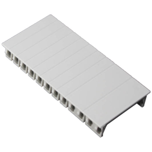 VETi 6-Way DB Blanking Plate | Modular Snap-Off Filler | Distribution Board Accessory