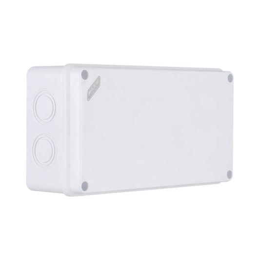 IP65 Weatherproof Rectangular Junction Box 200x100x70mm - High-Impact ABS Enclosure