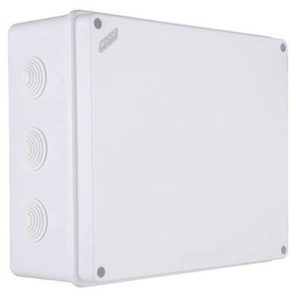IP65 Rectangular Junction Box with Rubber Glands | 300mm x 250mm x 120mm | IK08 Rated