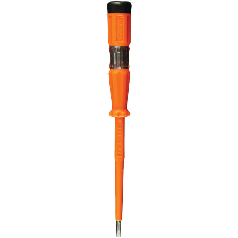 Major Tech 3.5mm Flat Neon Screwdriver | 110V–250V AC Voltage Tester