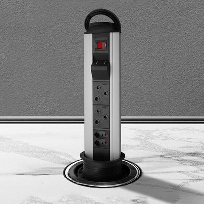 VETi Pull-Up Power Tower | 4-Way Socket & 2-Way USB | Aluminum Housing