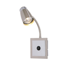 WB2023 Bright Star CHR/SC WALL SQ BASE,SWITCH GU10/9W