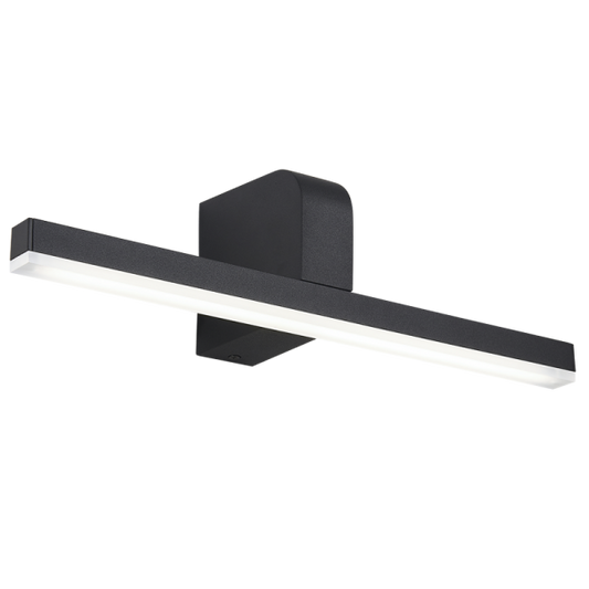 WB272 Bright Star BLACK PICTURE/BATHROOM LIGHT SS IP20 9W LED 4000K