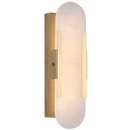 WB347 Bright Star GOLD 12W LED 3CCT MARBLE WALL LAMP