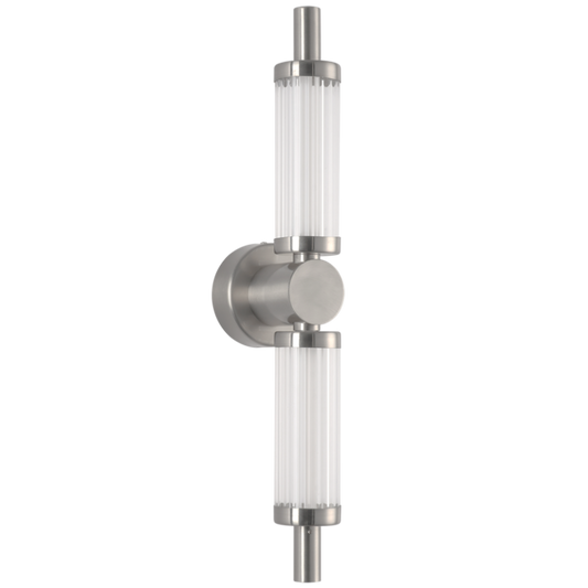 WB348 Bright Star SATIN 12W LED 3CCT ACRYLIC WALL LAMP