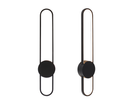 WB349 Bright Star BLACK 12W LED WALL BRACKET ALUMINIUM 3CCT