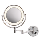 WB800 Bright Star CHROME MIRROR WALL MAGNIFIER 3X