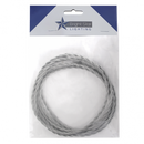 WIRE 060-3M Bright Star 3M PRE-PACK GREY TWISTED - 2 CORE