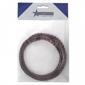 WIRE Bright Star 061-3M 3M PRE-PACK BROWN TWISTED - 2 CORE