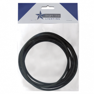 WIRE 077-5M Bright Star 5M PRE-PACK BLACK MATERIAL--- 3 CORE