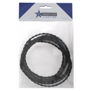 WIRE 082-5M Bright Star 5M PRE-PACK BLACK TWISTED - 2 CORE
