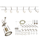 WSC003 Bright Star SAT 10 METER WIRE SYSTEM - 6 X 5 WATT LED MR16