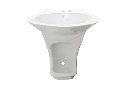 EWU008 Integrated Wudu & Ablution Basin Set (Includes Mixer & Plumbing Fixtures)