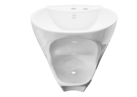 EWU006 Integrated Wudu & Ablution Basin Set (Includes Mixer & Plumbing Fixtures)