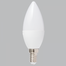 BULB LED 262 Bright Star C35 5W E14 6000K NON DIMMABLE OPAL
