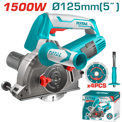 TOTAL 1500W WALL CHASER 125mm TWLC1256