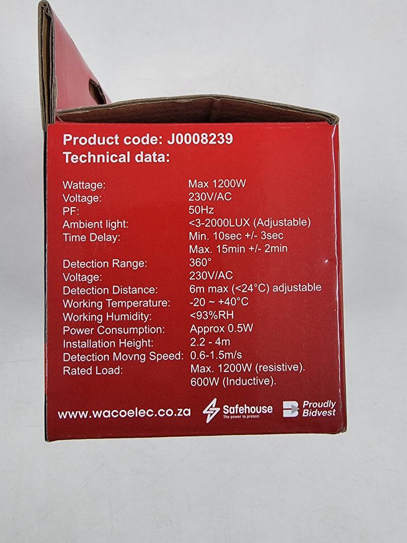 WACO Infrared Motion Sensor Downlighter look design