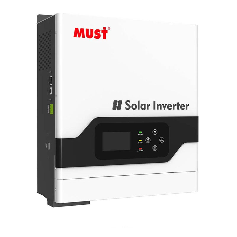 MUST PV1800 VPK multi-function inverter/charger & 2x Joule Energy Gel Battery 12v 100AH