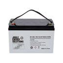 MUST PV1800 VPK multi-function inverter/charger & 2x Joule Energy Gel Battery 12v 100AH