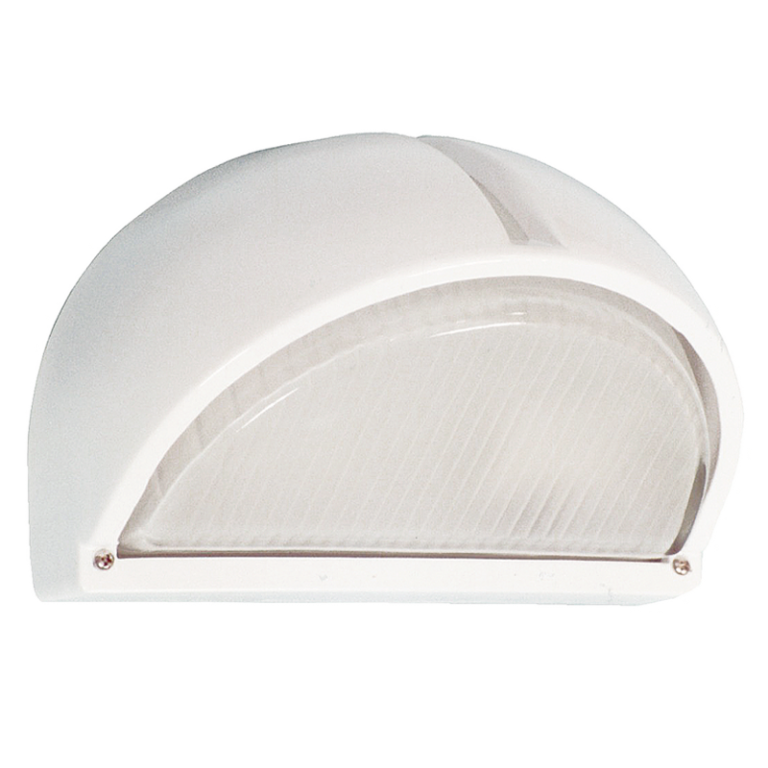 Bright Star Lighting BH013 LW WHITE Lemon Wedge Bulkhead IP54 ES