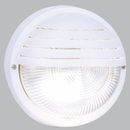 Bright Star Lighting BH023 WHITE Round Eyelid  Pvc Bulkhead - White IP44 ES