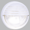 Bright Star Lighting BH023 BLACK Round Eyelid  Pvc Bulkhead - Black  IP44 ES