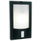 Bright Star Lighting BH061 BLACK Rectangle, Open, Die Cast, Poly Cover IP44 1X60W ES Bulkhead