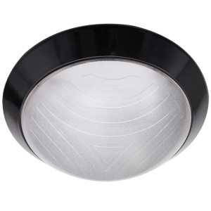 Bright Star BH067 BLACK BULKHEAD ROUND POLY COVER IP54 1X15W ES-CFL