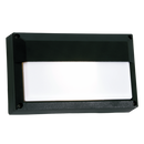 Bright Star Lighting BH074 BLACK Rectangle, Eyelid,1x15W ES, Die Cast, Polycover IP44