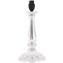 Bright Star Lighting BTL004 CHROME Clear Acrylic Table Lamp