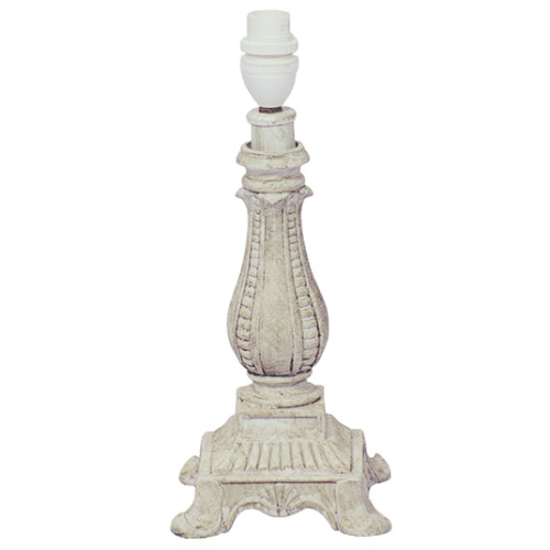 Bright Star Lighting BTL9303 CR/STON Cream Stone Resin Table Lamp